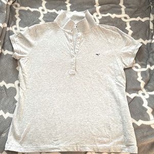 Vineyard Vines Polo, grey, size L